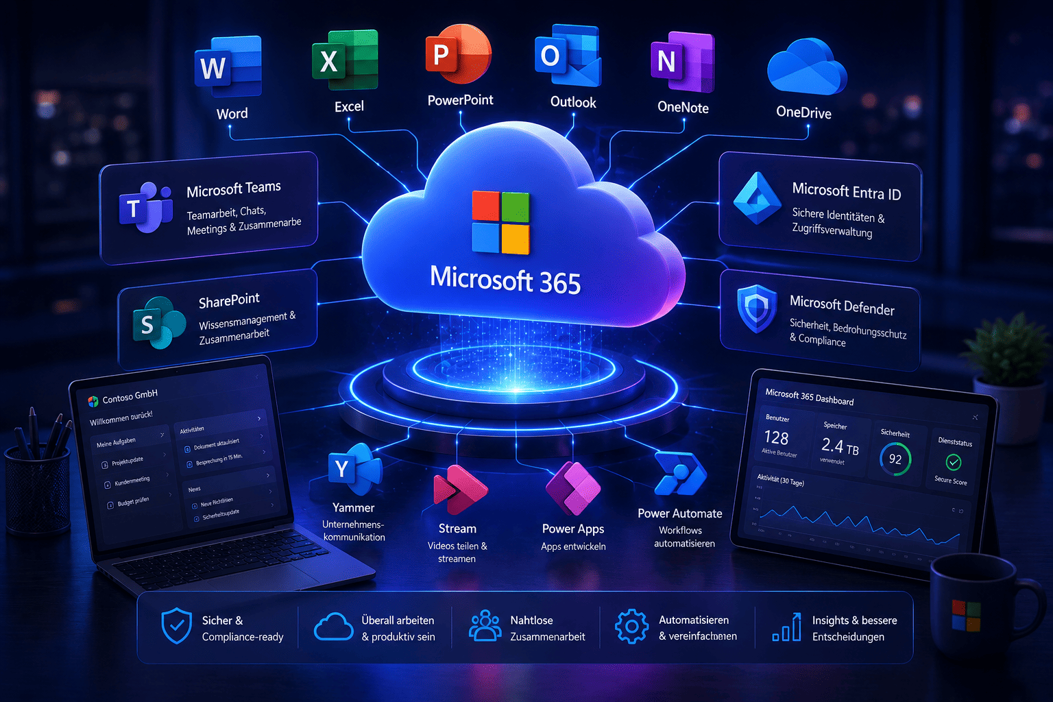 Microsoft Azure operations and IT monitoring